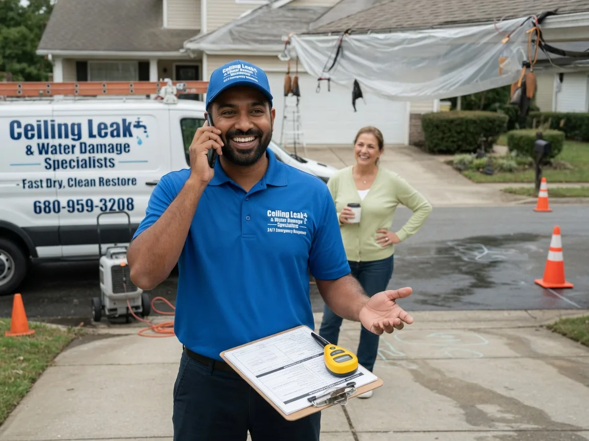 Ceiling Leak Cleanup Eau Claire, WI FAQs